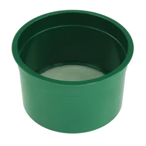 6" Green Plastic Mini Stackable Sifting Classifier 50 Holes
