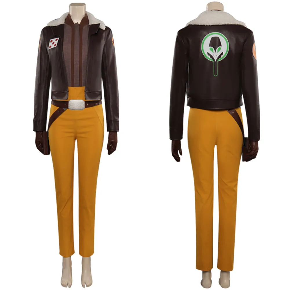 Ahsoka Hera Syndulla Cosplay Costume Outfits Halloween Carnival Suit