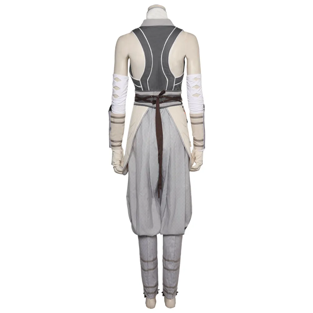 Ahsoka Tano White Cosplay Costume Outfits Halloween Carnival Suit