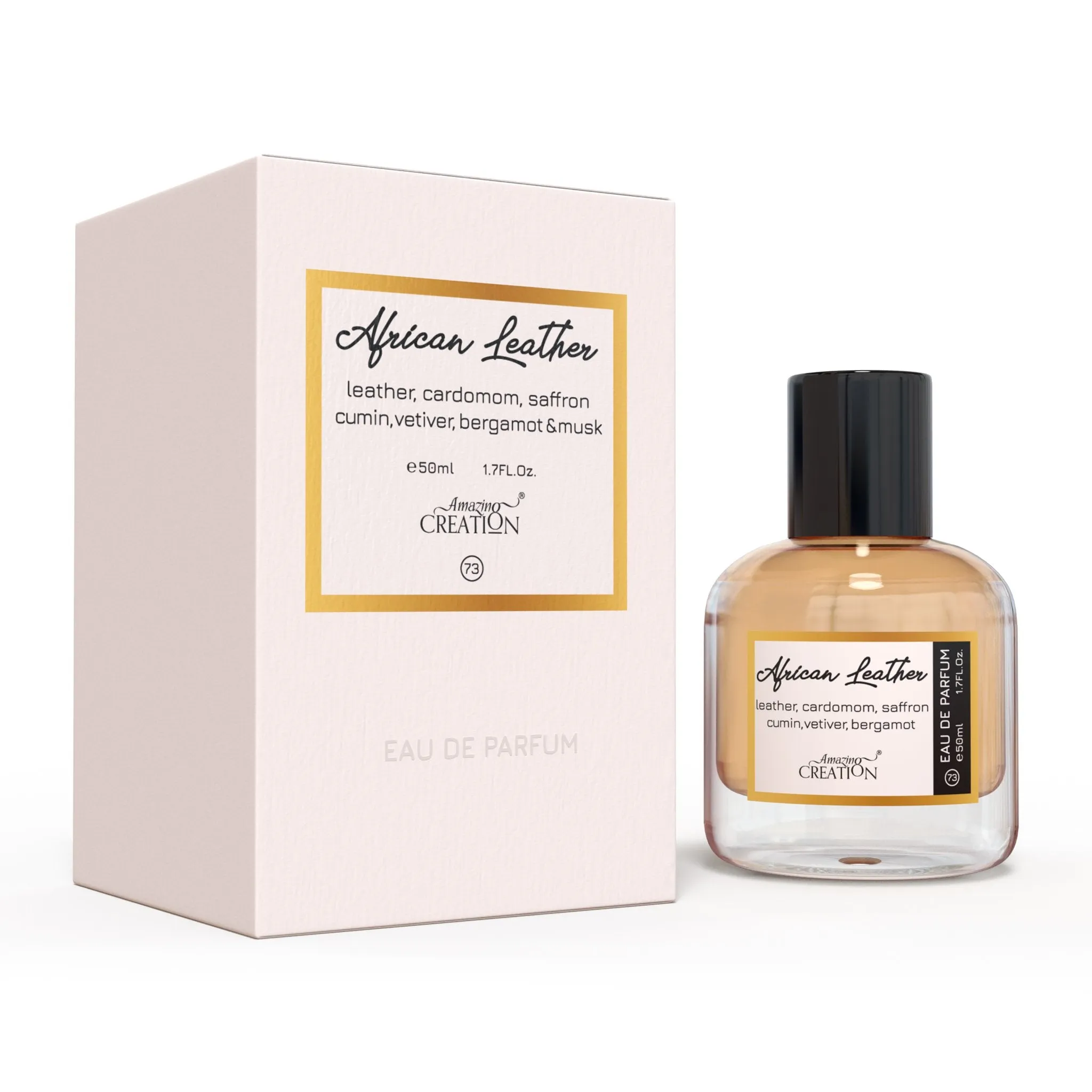Amazing Creation African Leather Perfume For Unisex EDP PFB00073 50ml