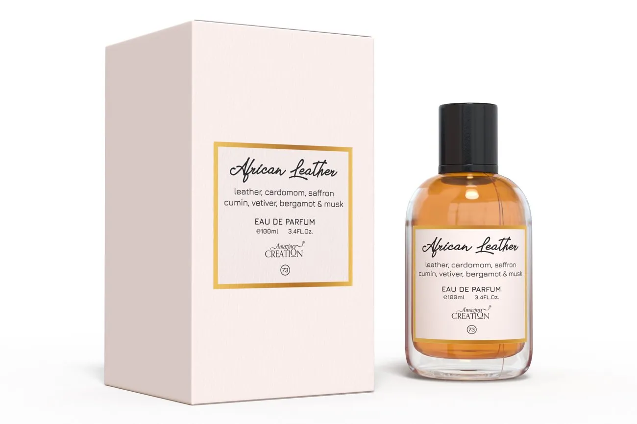 Amazing Creation African Leather Perfume For Unisex EDP PFB00073 50ml