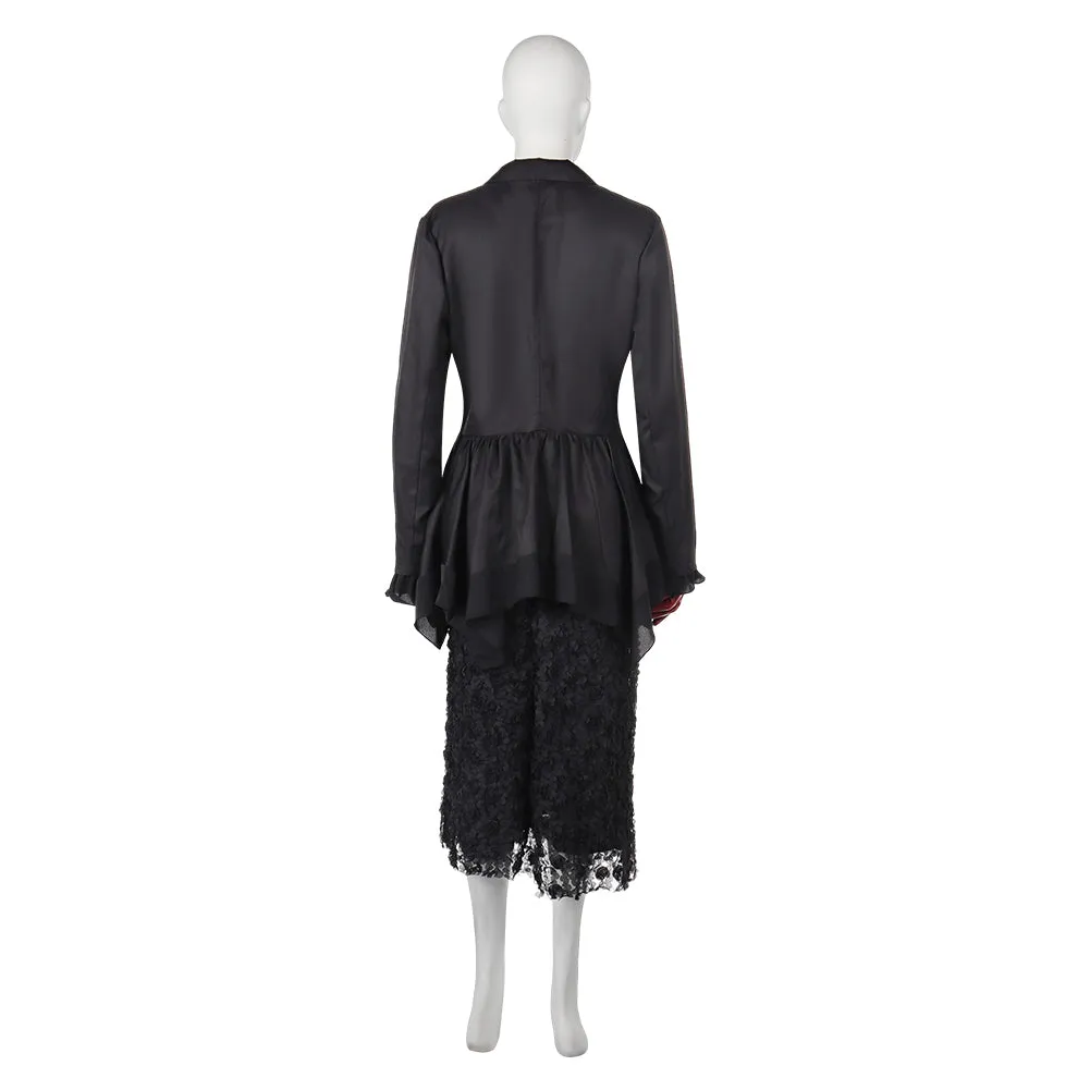 American Horror Story Cara Cosplay Costume Dress Halloween Carnival Suit