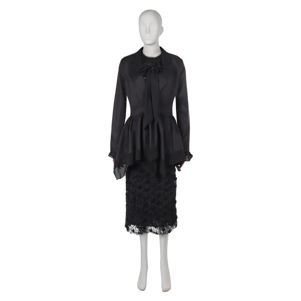 American Horror Story Cara Cosplay Costume Dress Halloween Carnival Suit