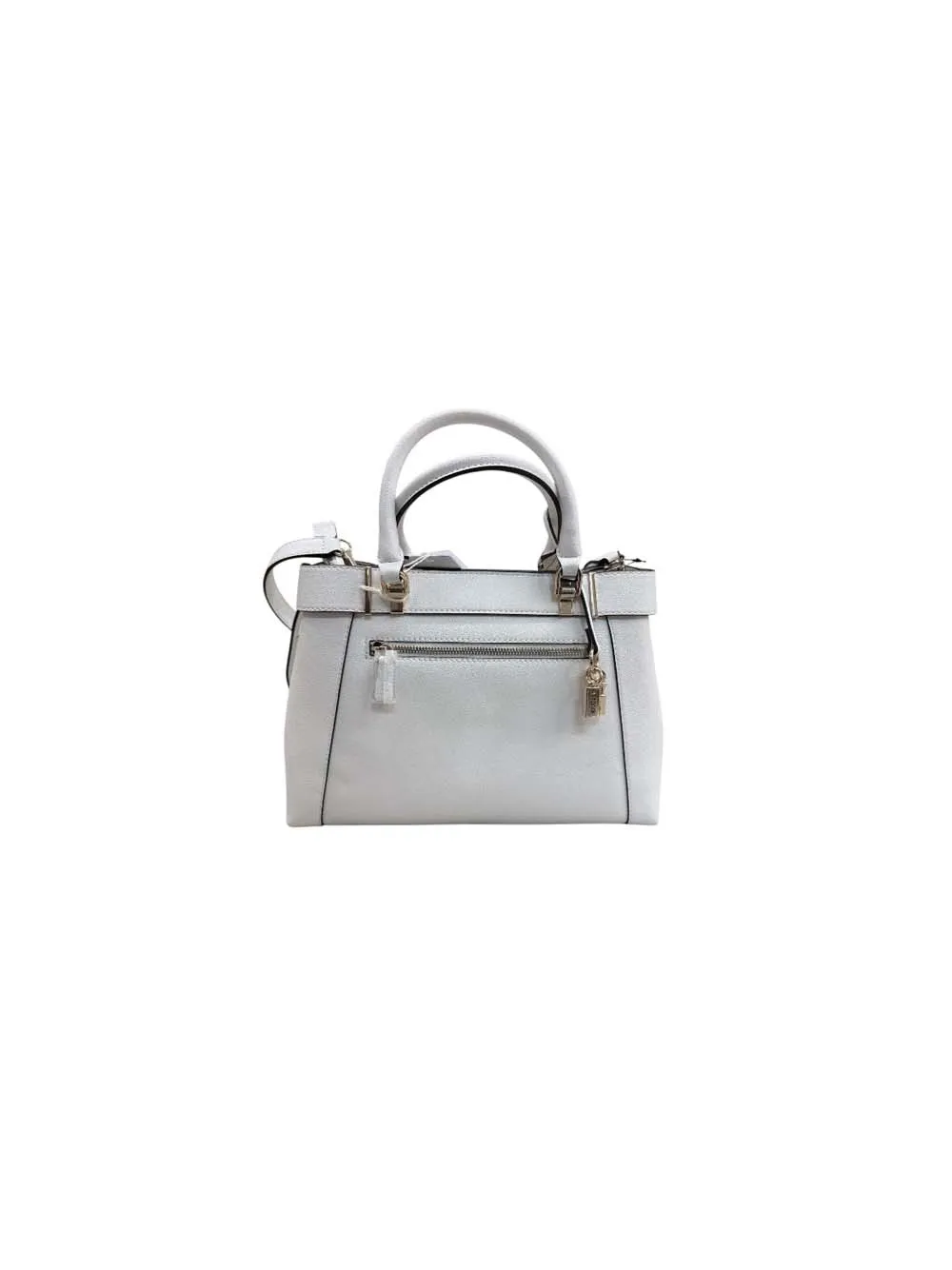Anadela 3 Comp Satchel - White