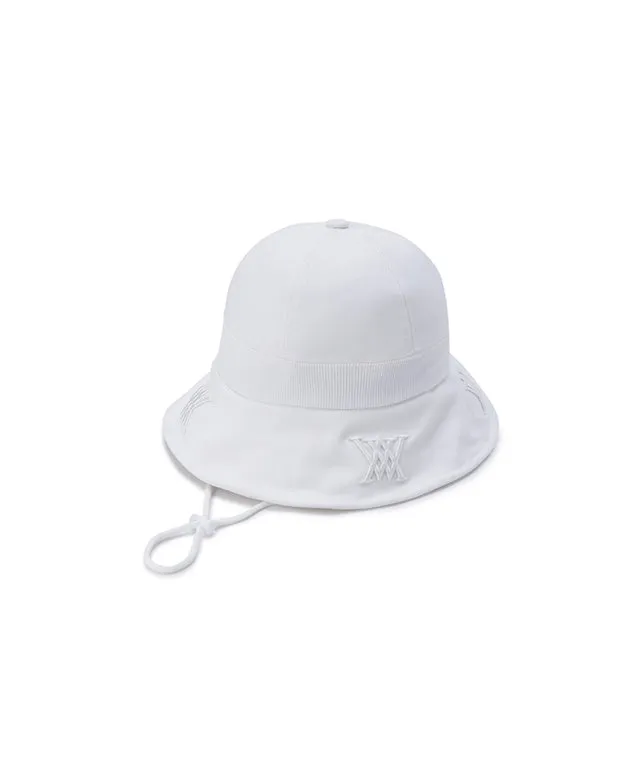 ANEW Golf: Women's Logo Unbalanced Bucket Hat - White