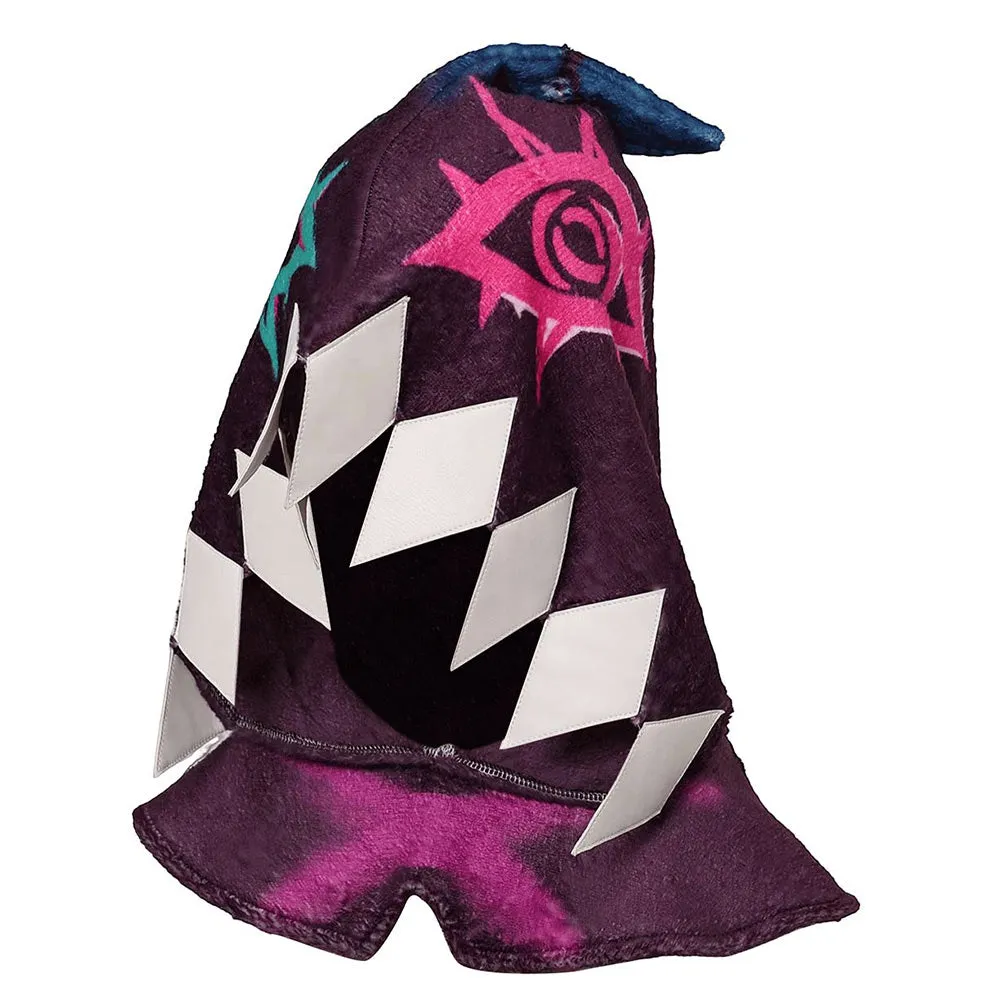 Arcane League of Legends Season 2 Jinx Cap Unisex Dark Purple Hat Halloween Carnival Accessories