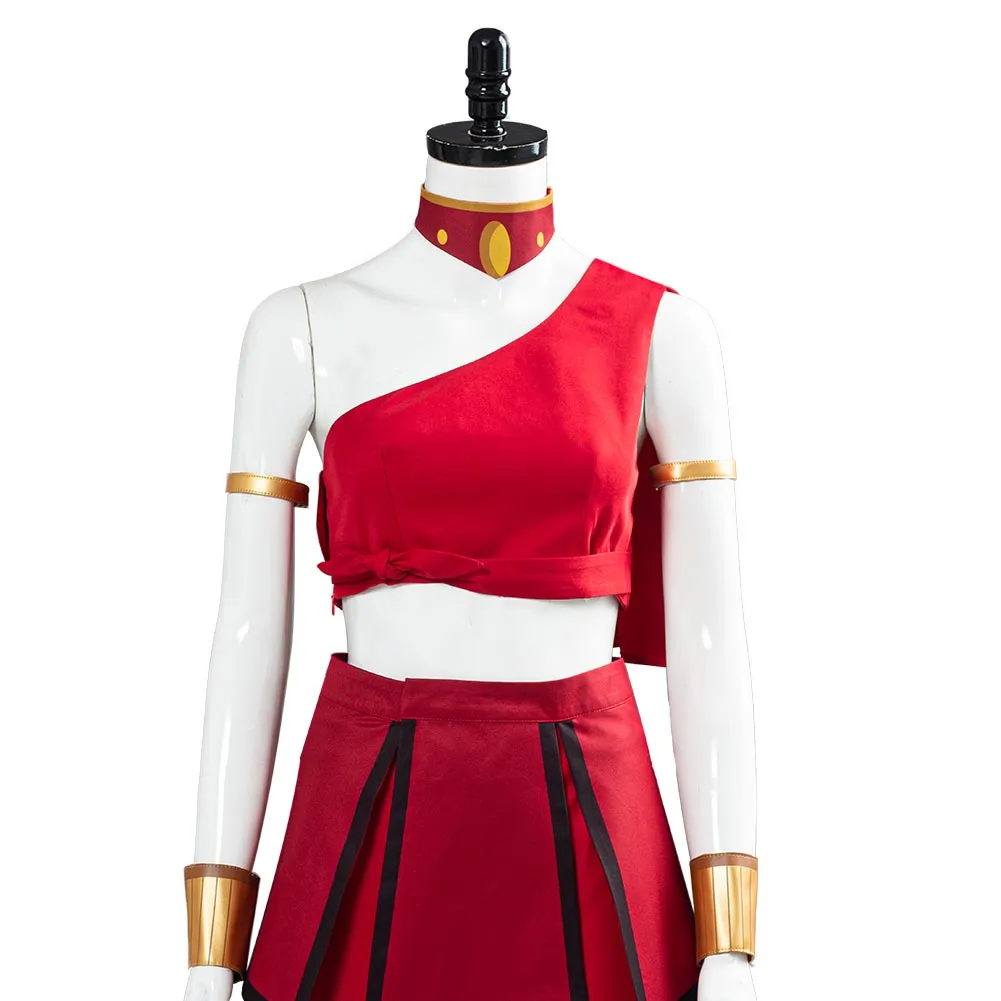 Avatar: the last Airbender Women Dress Outfit Katara Cosplay Costume  Halloween Carnival Costume