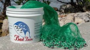 Bait Buster Bait Cast Nets CBT-BBA12, 12 ft. Radius, 1/2" Sq. Mesh