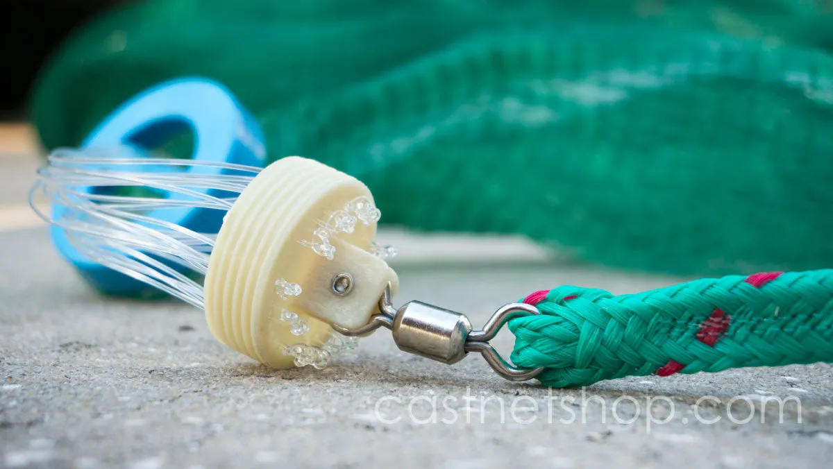 Bait Buster Bait Cast Nets CBT-BBA5, 5 ft. Radius, 1/2" Sq. Mesh