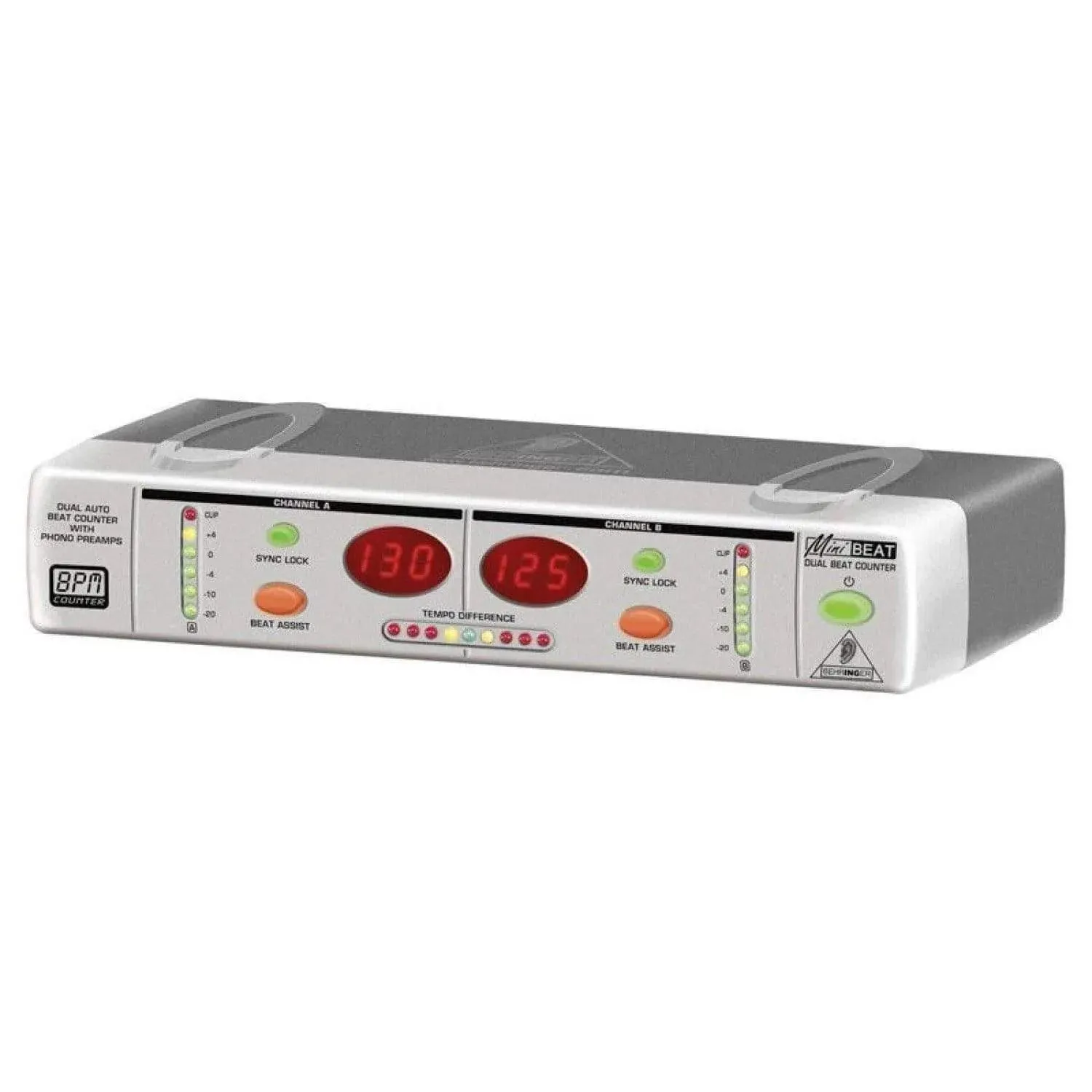 Behringer BEAT800 MiniBEAT Dual Beat Counter with Phono Preamps