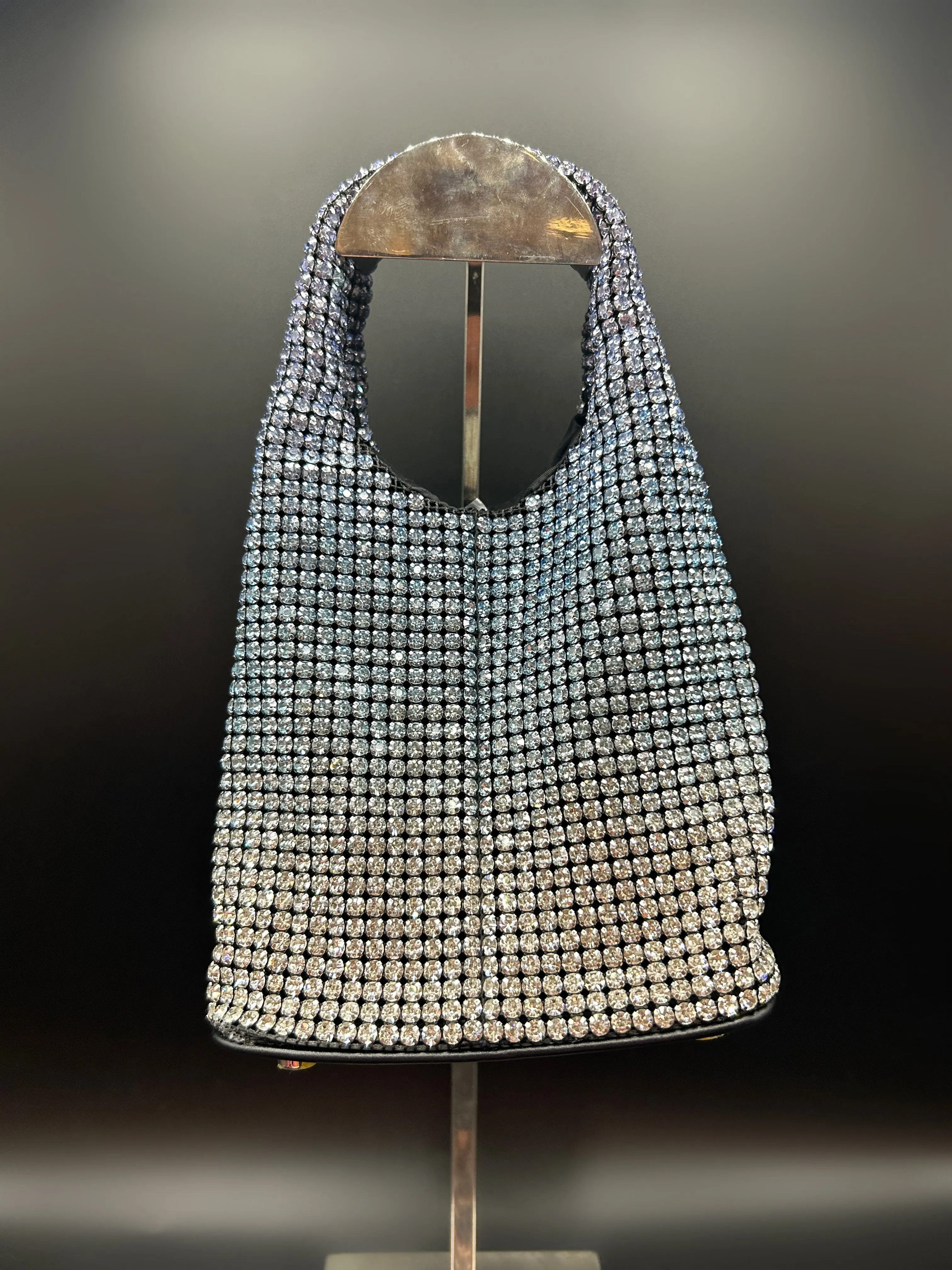 Blue Ombré Bucket Bag