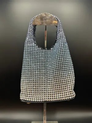 Blue Ombré Bucket Bag