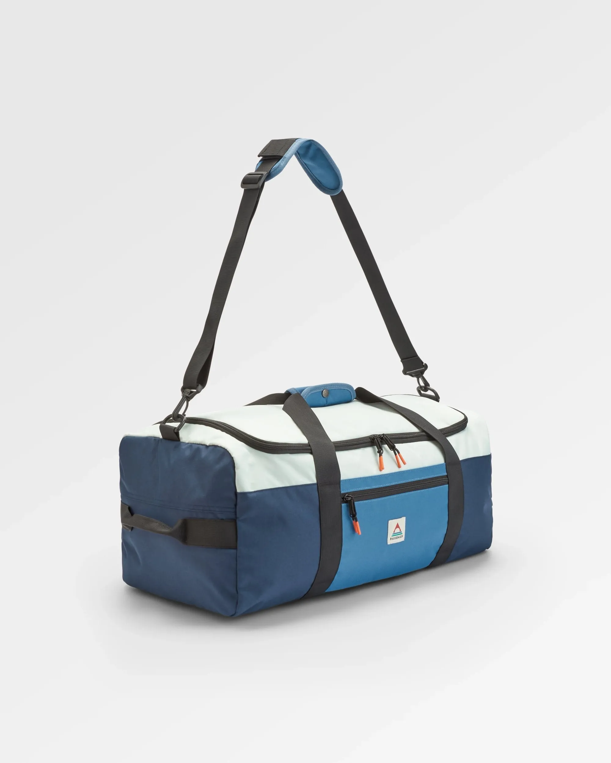 Boondocker Recycled 30L Duffel - Rich Navy/Surf Spray/Moonlight Blue