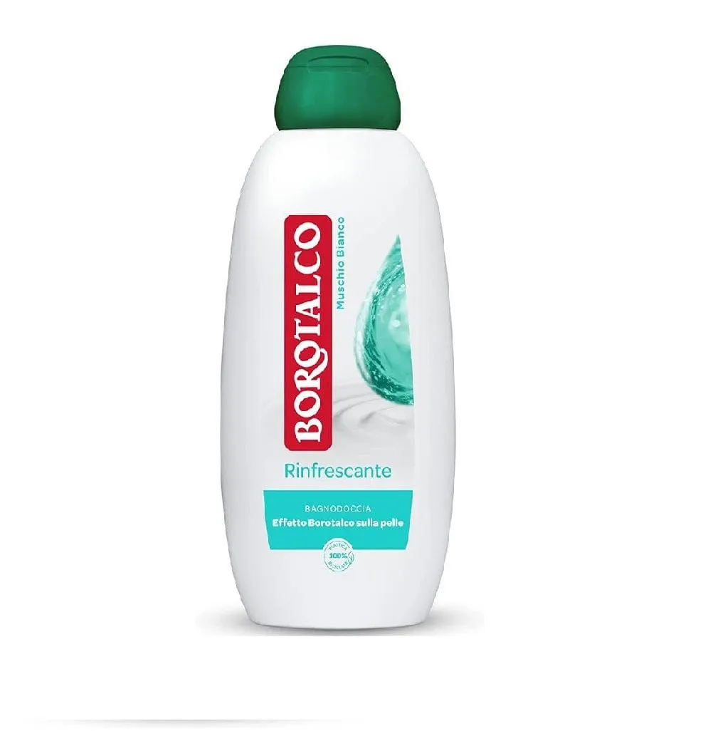 Borotalco Bagnodoccia Rinfrescante al Muschio Bianco Duschgel 450ml