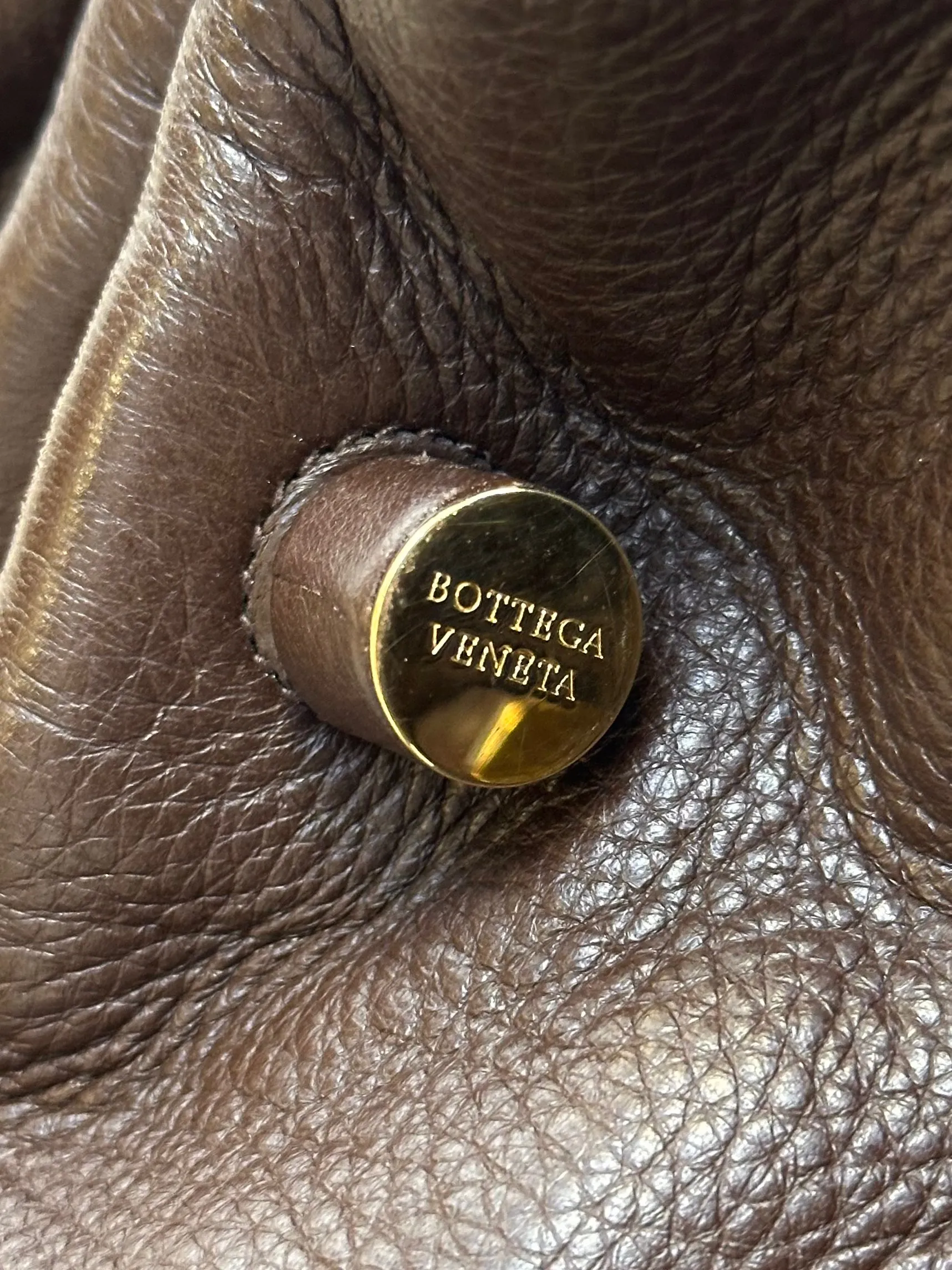 Bottega Veneta Ebano Cervo Intrecciato Hobo Bag