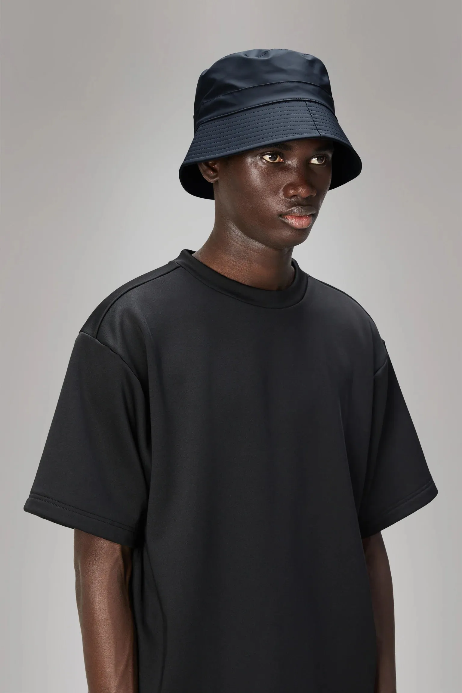 Cappello da Pioggia Bucket Hat RAINS Impermeabile W2 Navy