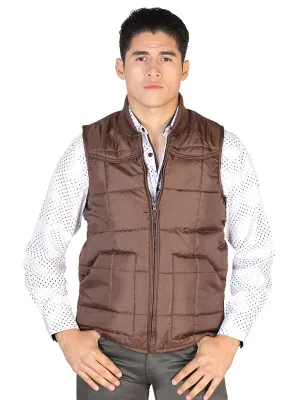 Chaleco Acolchado Ultraligero Cafe para Hombre 'El Señor de los Cielos' - ID: 43160