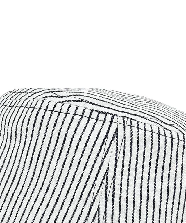 CHUCUCHU Stripe Bucket Hat - Navy