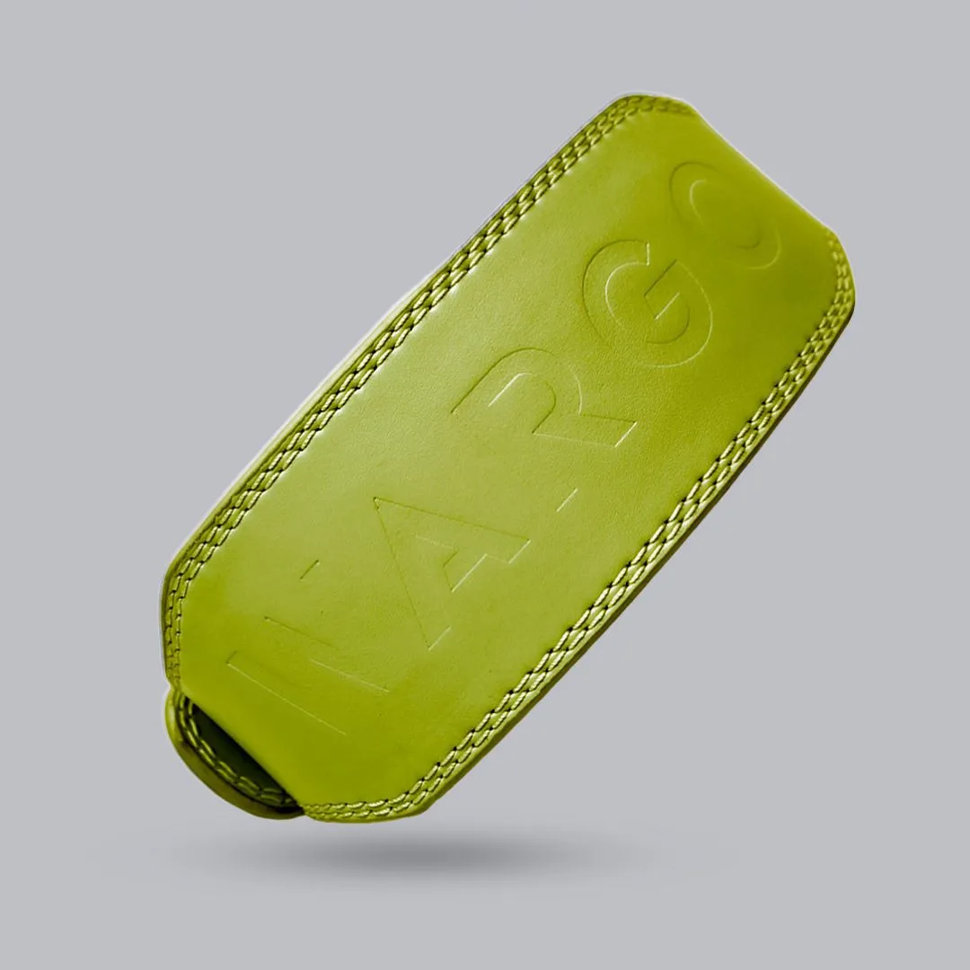 CINTURÓN PARA GYM MICRO FIBRA 5MM - GREEN ARMY