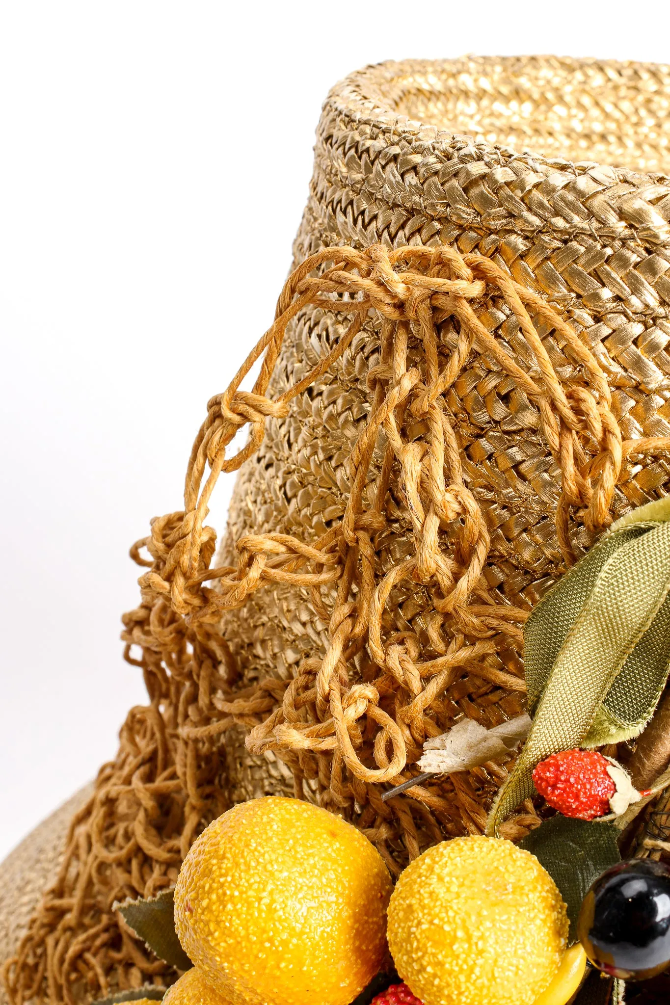 Citrus Basket Straw Hat