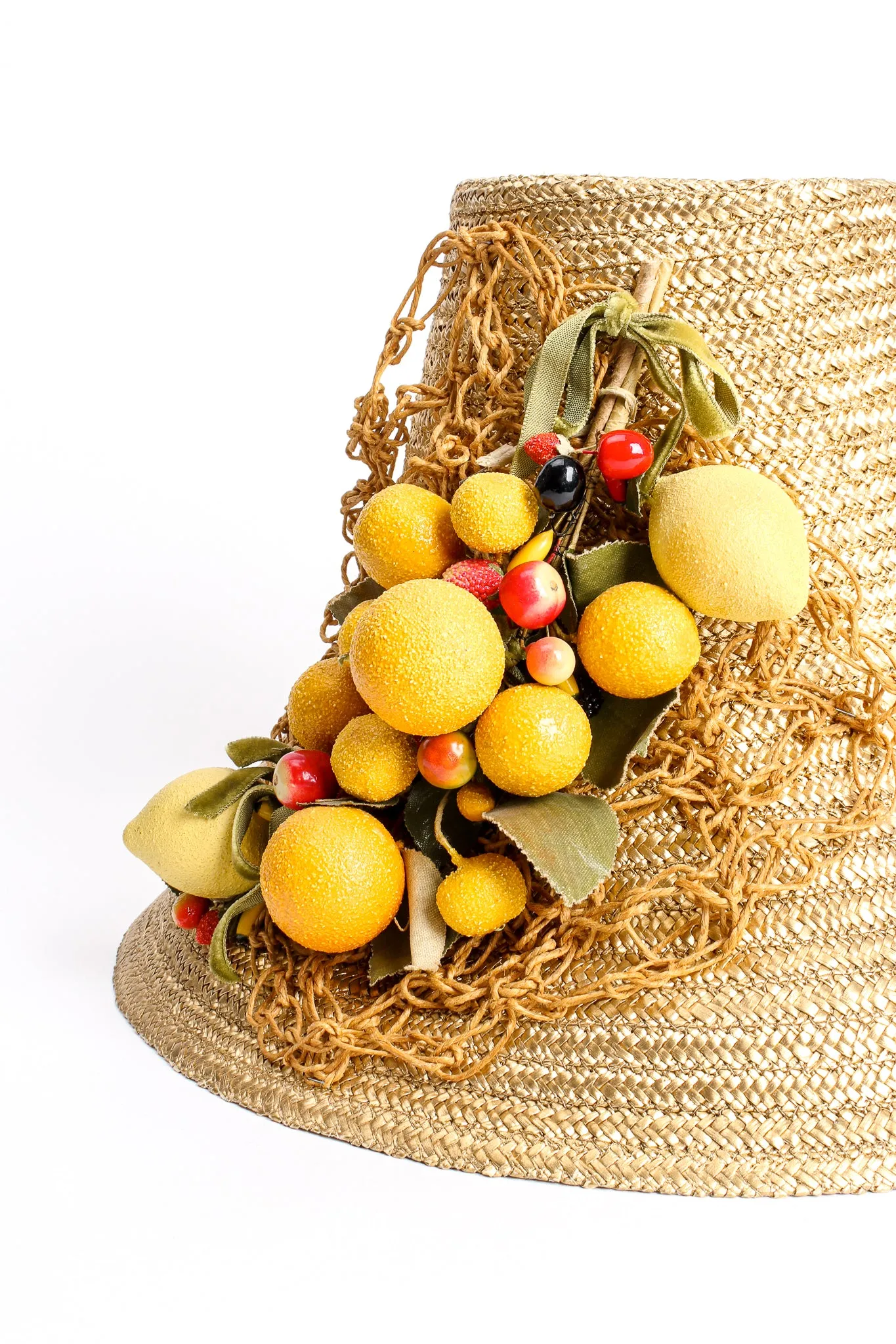 Citrus Basket Straw Hat