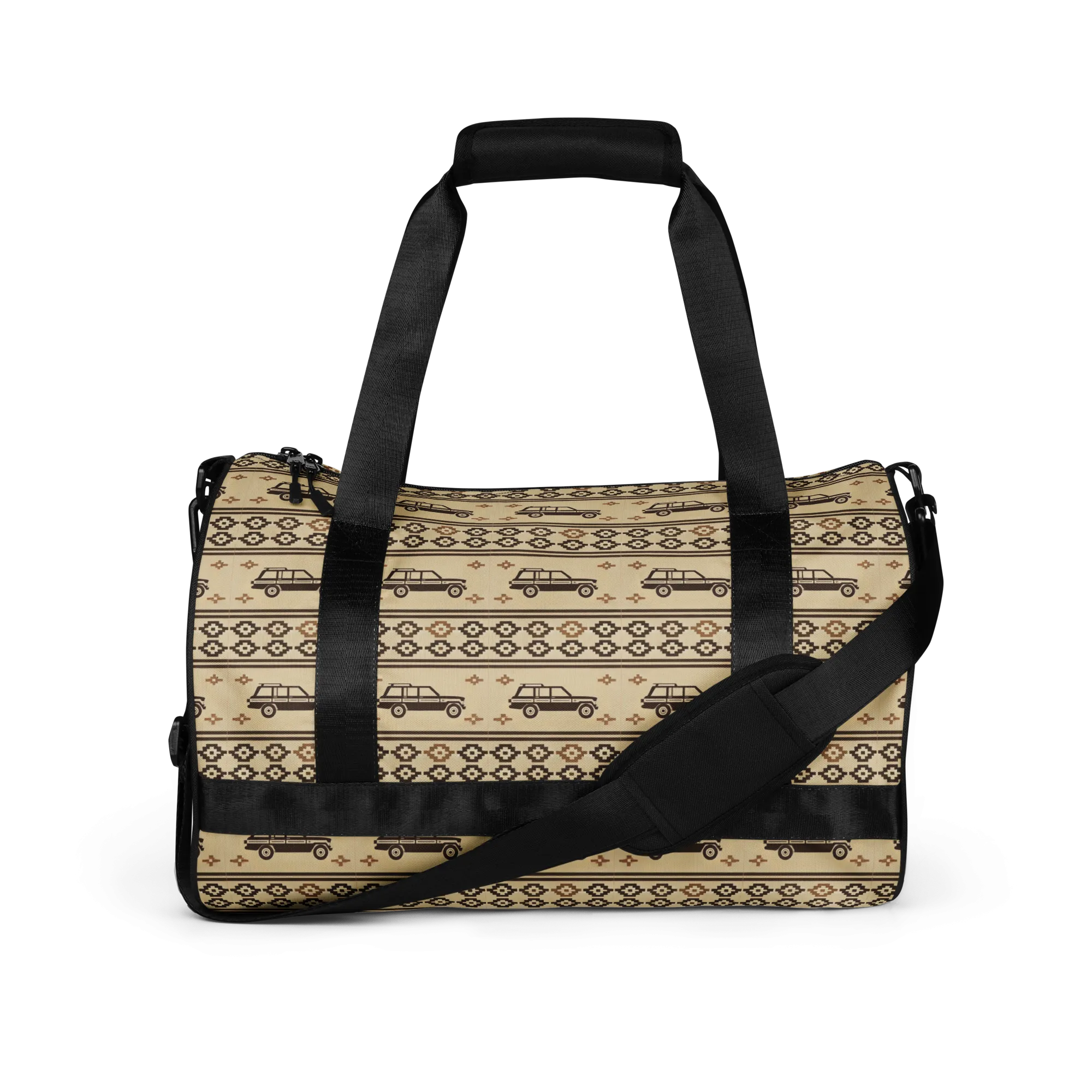Classic Jeep Gym Bag - Rugged & Stylish Duffel