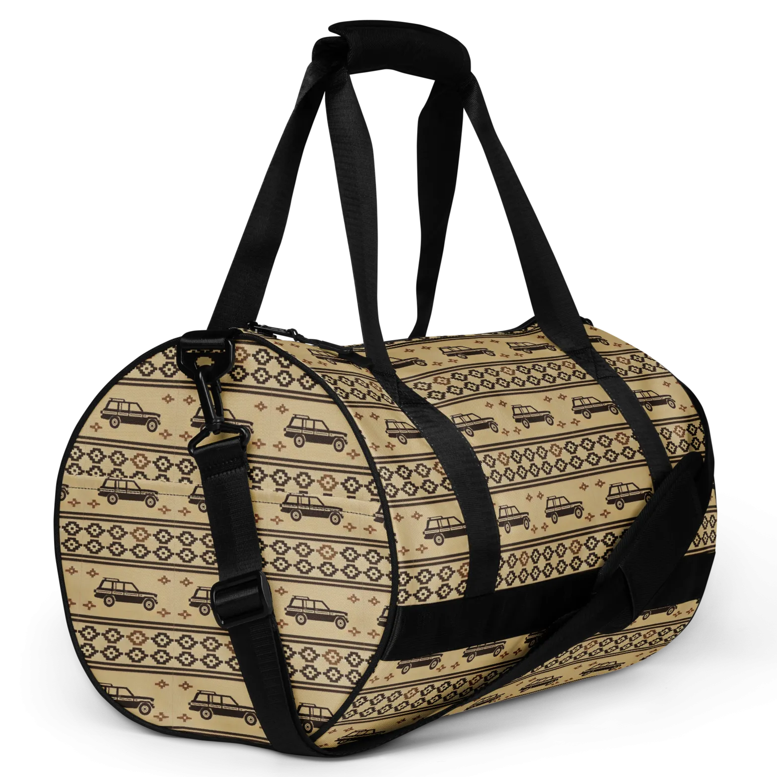Classic Jeep Gym Bag - Rugged & Stylish Duffel