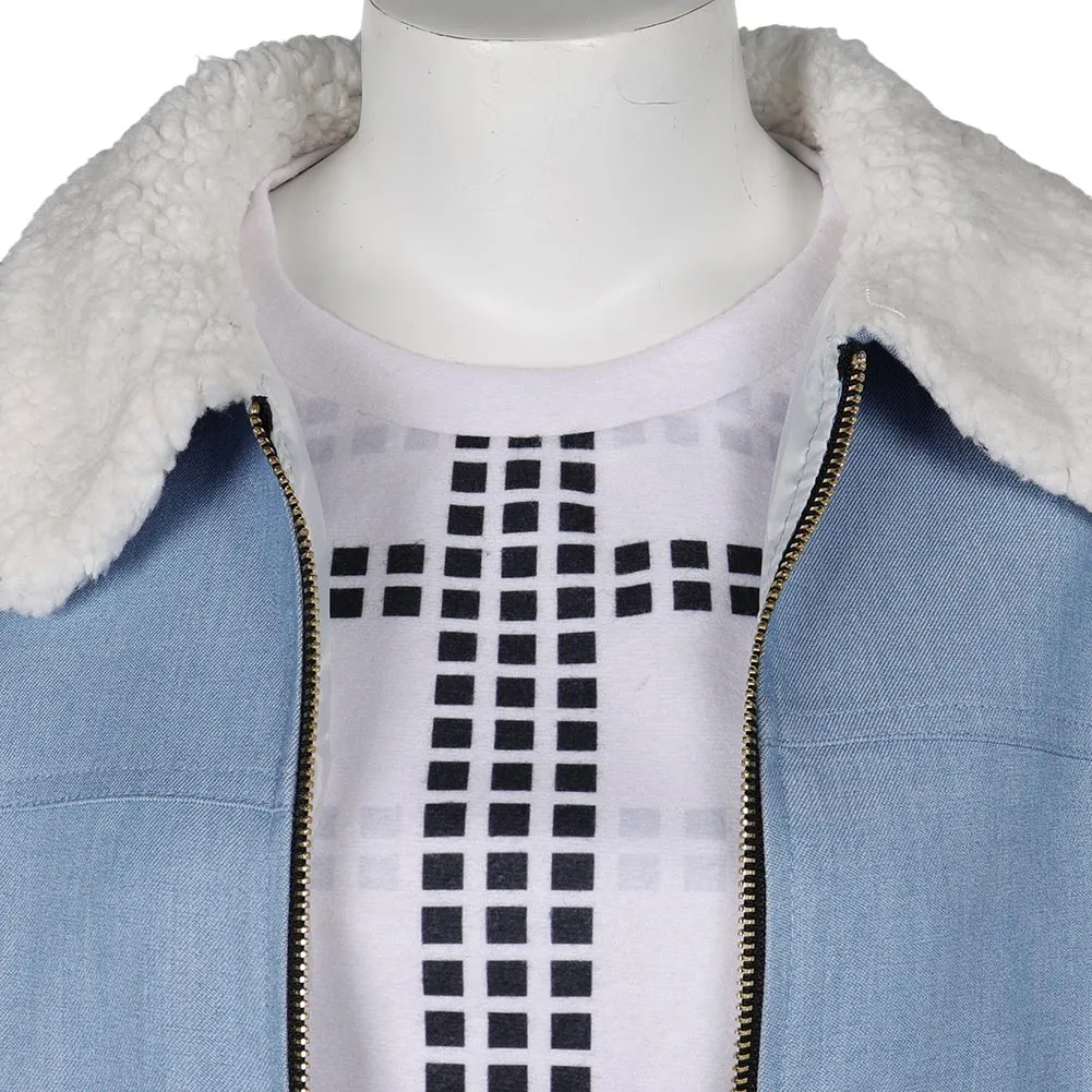 Doctor Who Season 14 Ruby Sunday Denim Jacket Suit Cosplay Costume Outfits