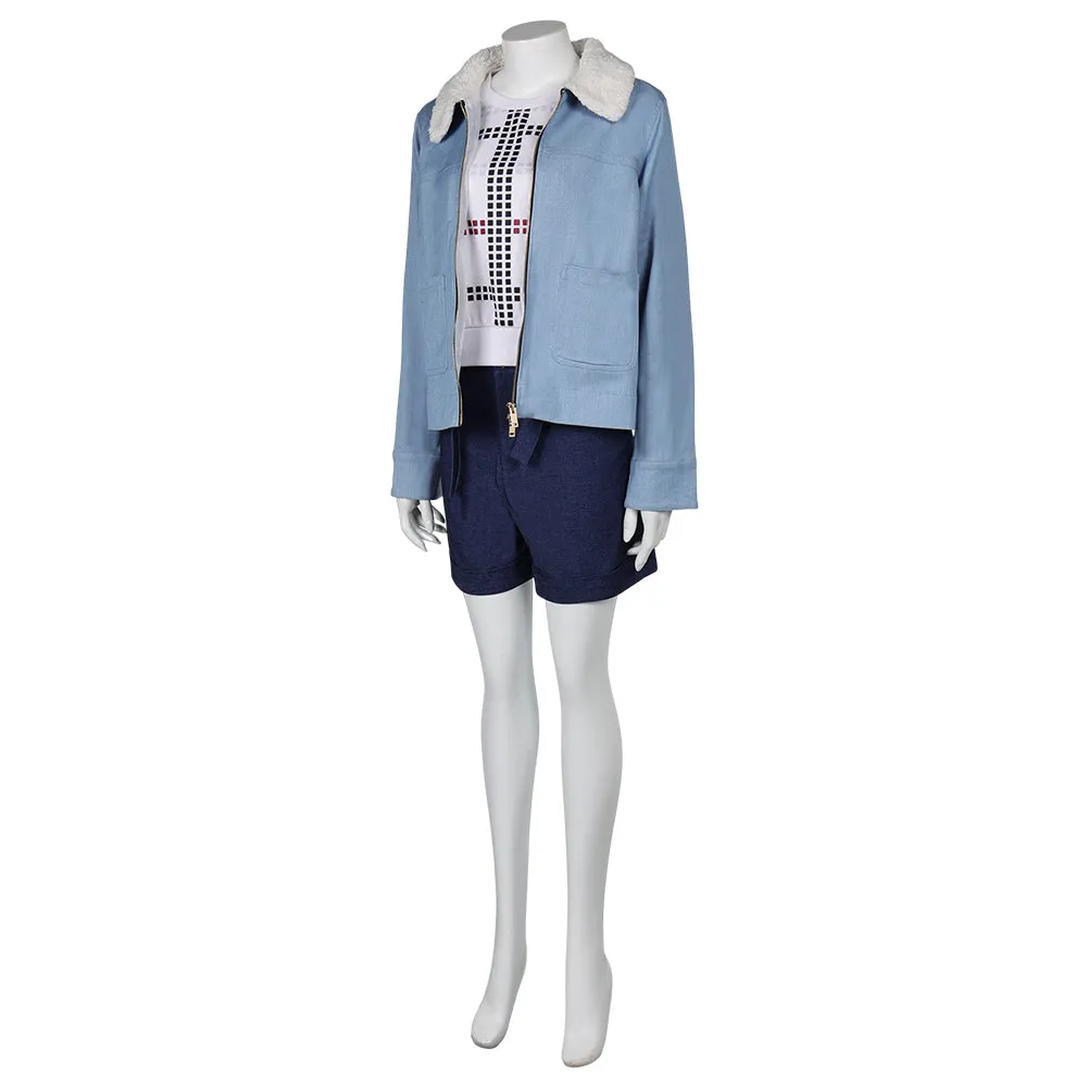 Doctor Who Season 14 Ruby Sunday Denim Jacket Suit Cosplay Costume Outfits