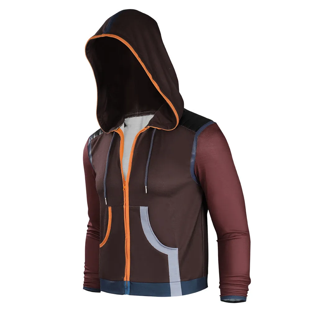 Dying Light 2:Stay Human  Aiden Caldwell Hoodie Jacket Coat Cosplay Costume Halloween Carnival Suit