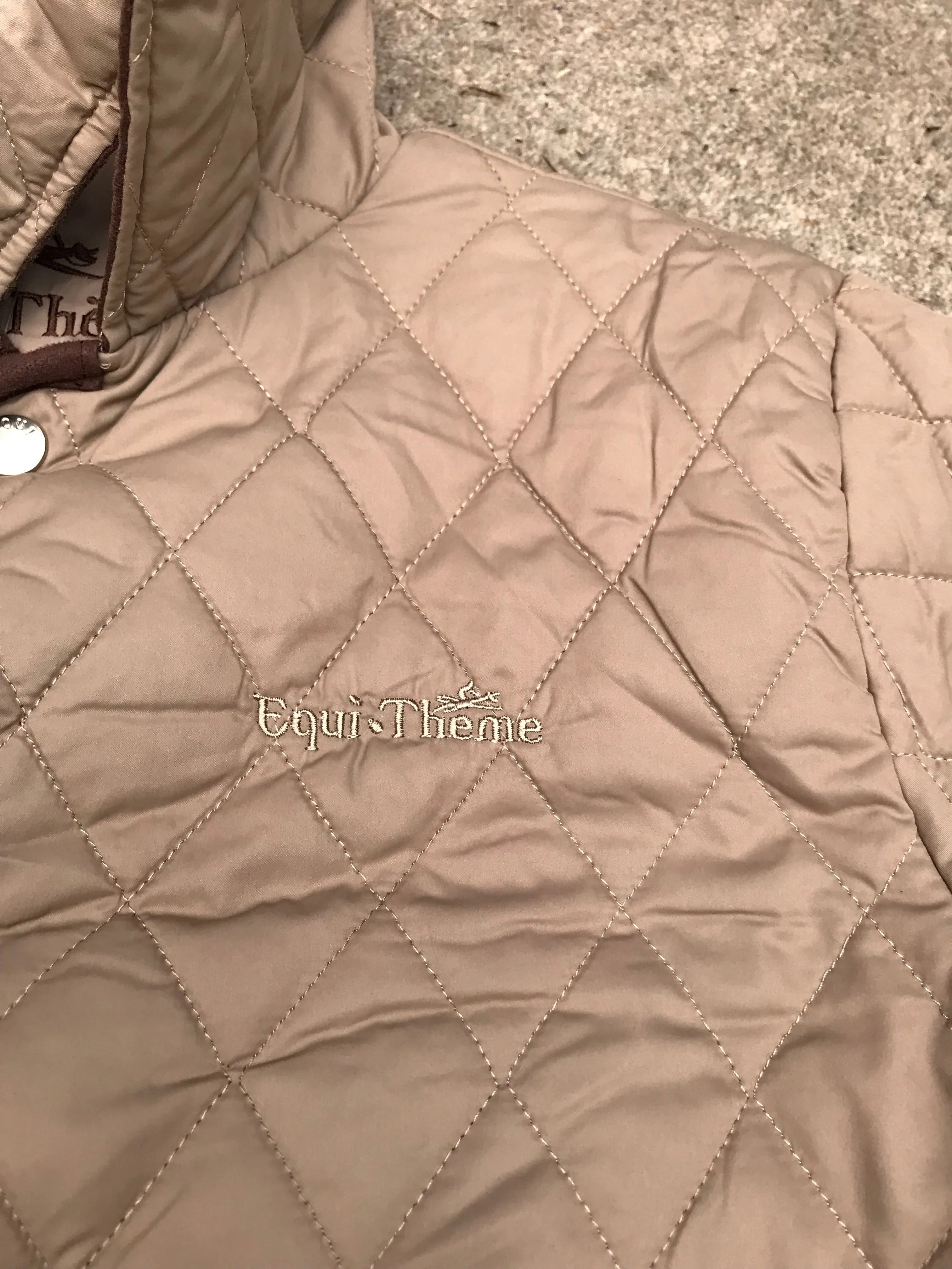 Equi-Theme quilted Jacket Size 14