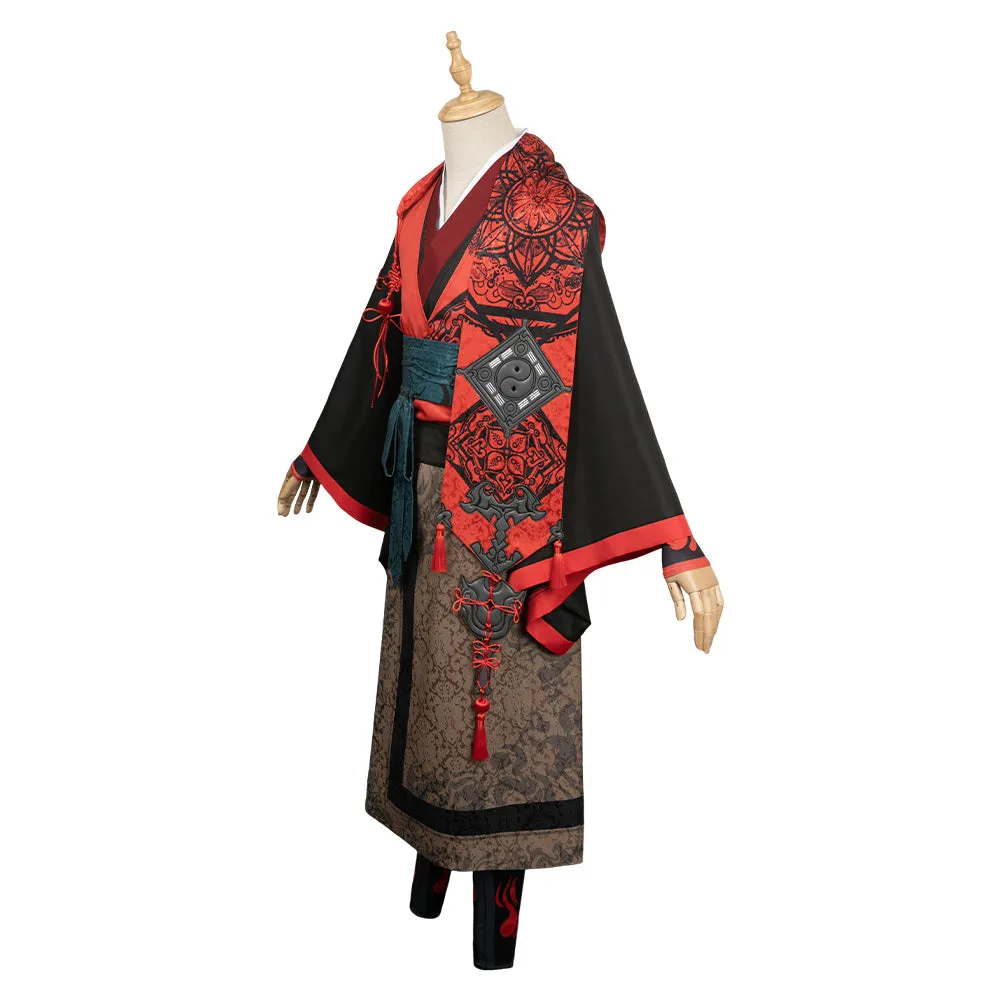 Fate Grand Order Game Zheng Chenggong Cosplay Costume Outfits Halloween Carnival Suit