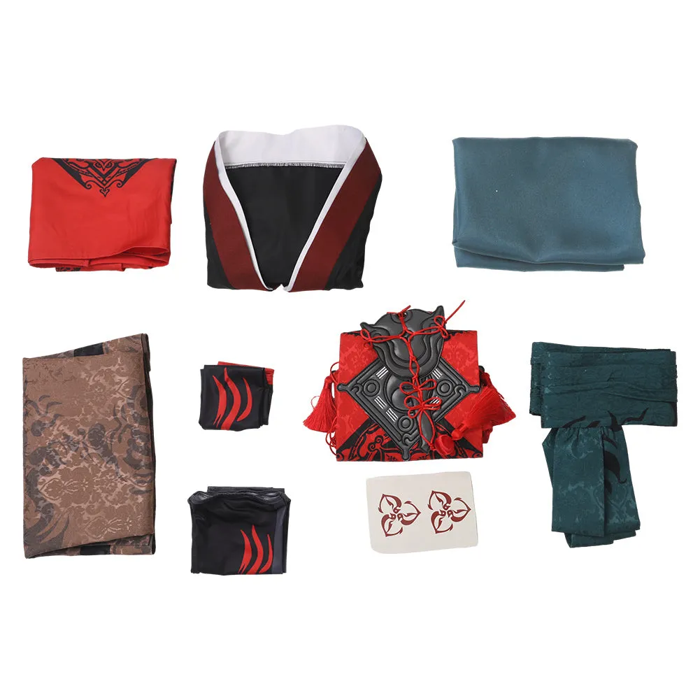 Fate Grand Order Game Zheng Chenggong Cosplay Costume Outfits Halloween Carnival Suit