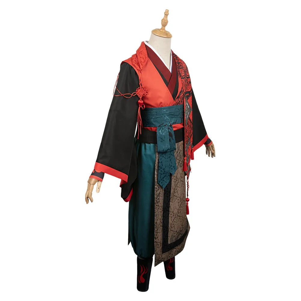 Fate Grand Order Game Zheng Chenggong Cosplay Costume Outfits Halloween Carnival Suit