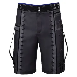 Final Fantasy VII Cloud Strife Black Shorts Pants Cosplay Costume Outfits Halloween Carnival Suit