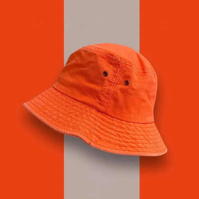 Fluorescent Bucket Summer Hat