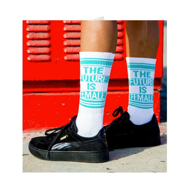 Future is female Gym Socks