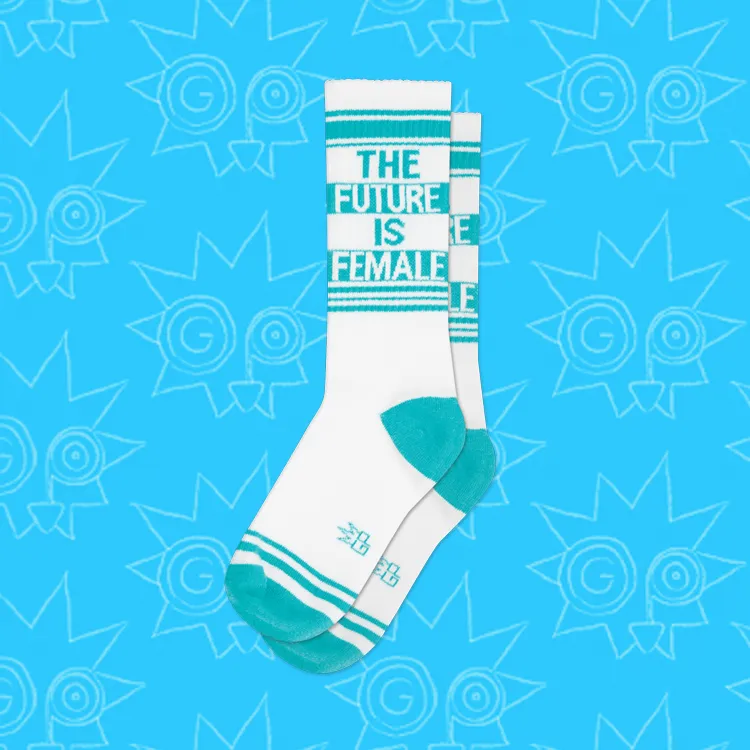 Future is female Gym Socks