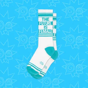 Future is female Gym Socks