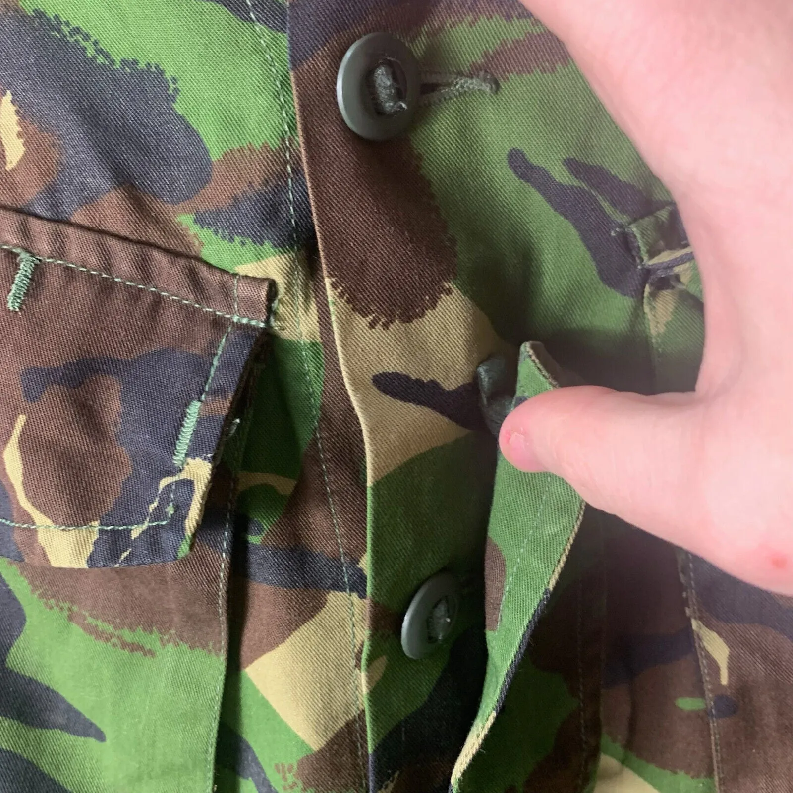 Genuine British Army DPM Camo Lightweight Combat Jacket - 180/96