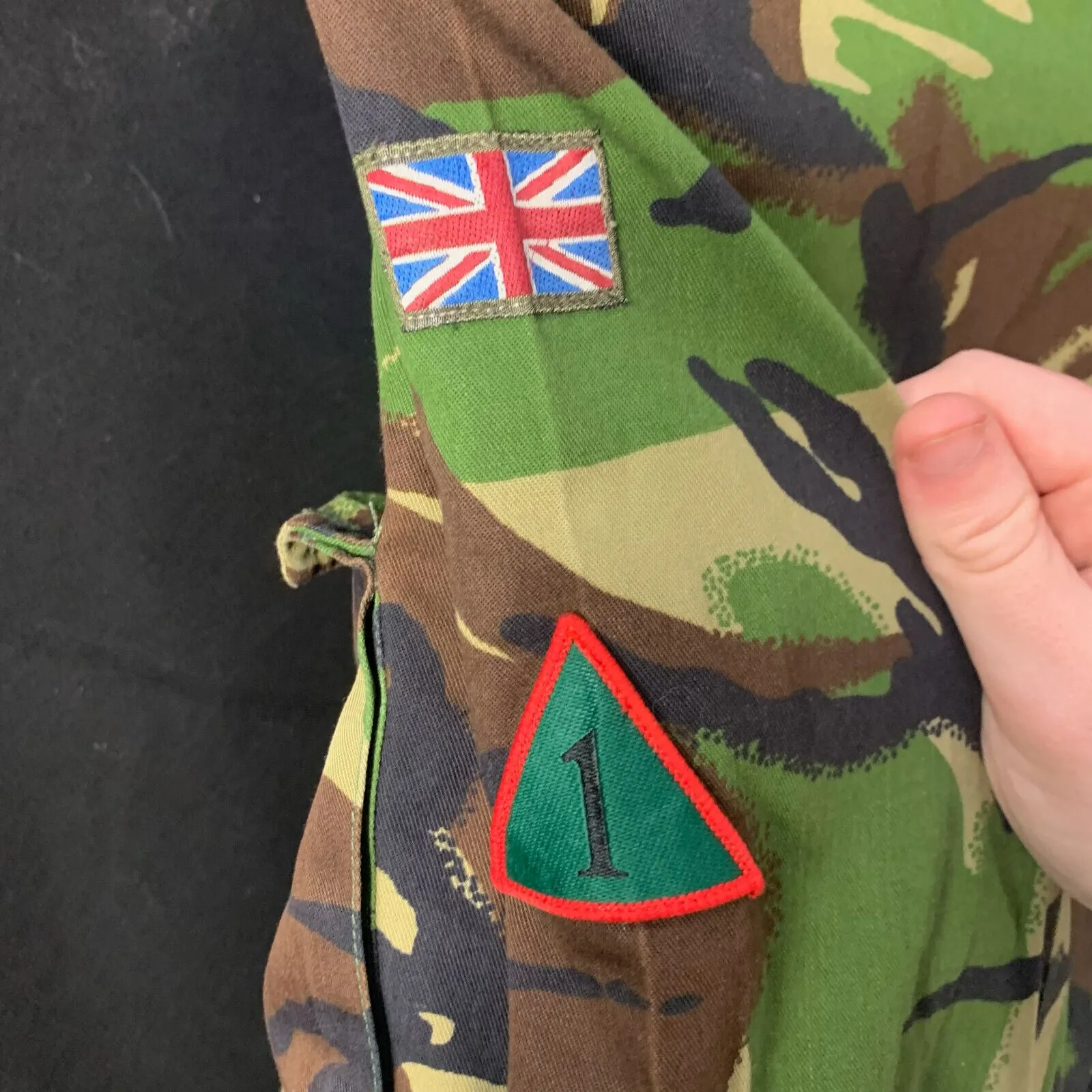 Genuine British Army DPM Camo Lightweight Combat Jacket - 180/96