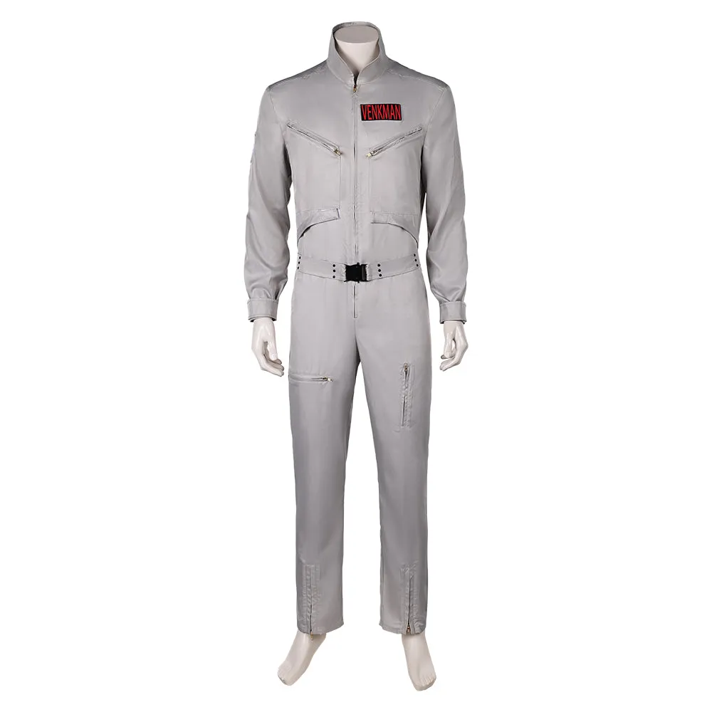 Ghostbusters Dr.Peter Venkman Grey Uniform Cosplay Costume Outfits Halloween Carnival Suit