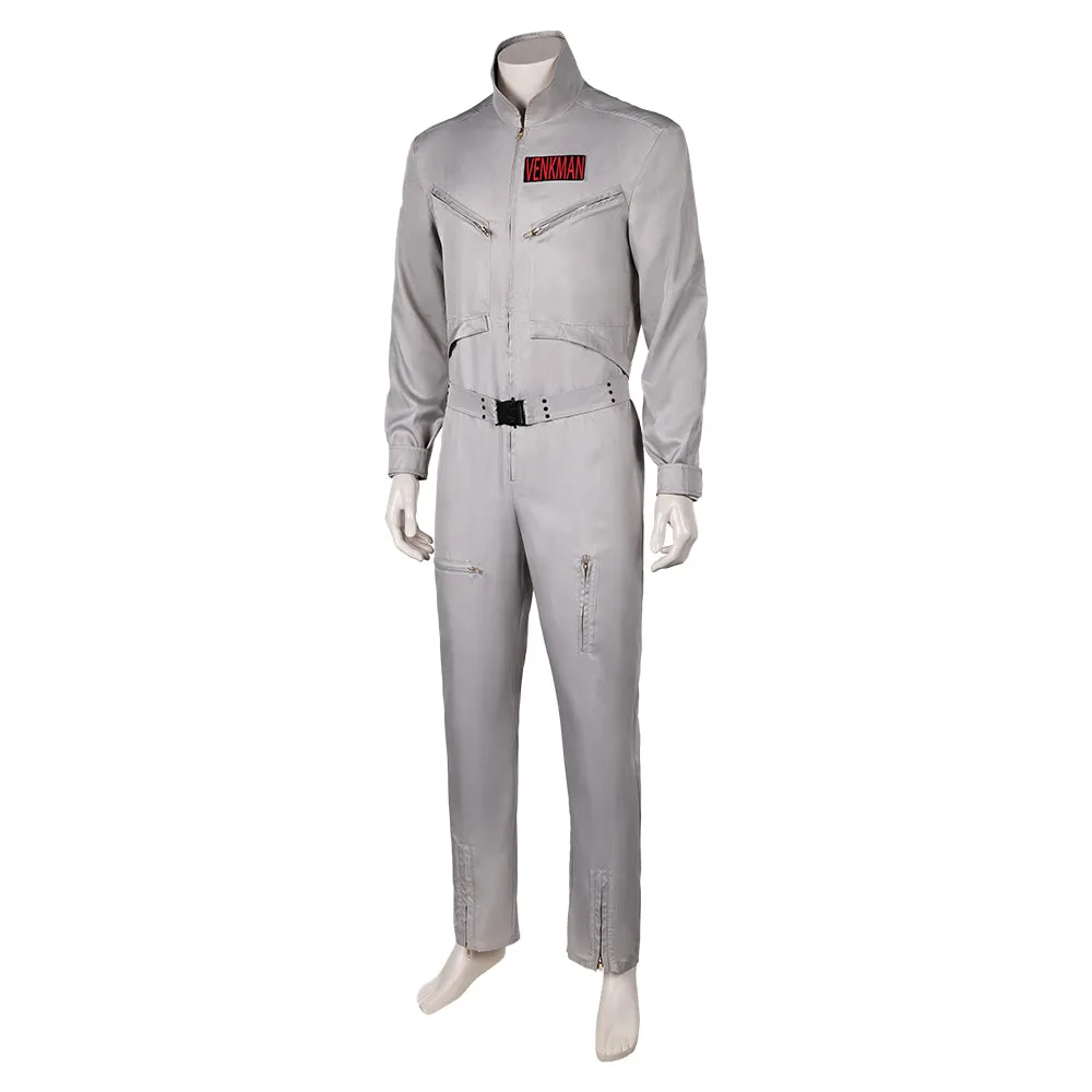 Ghostbusters Dr.Peter Venkman Grey Uniform Cosplay Costume Outfits Halloween Carnival Suit