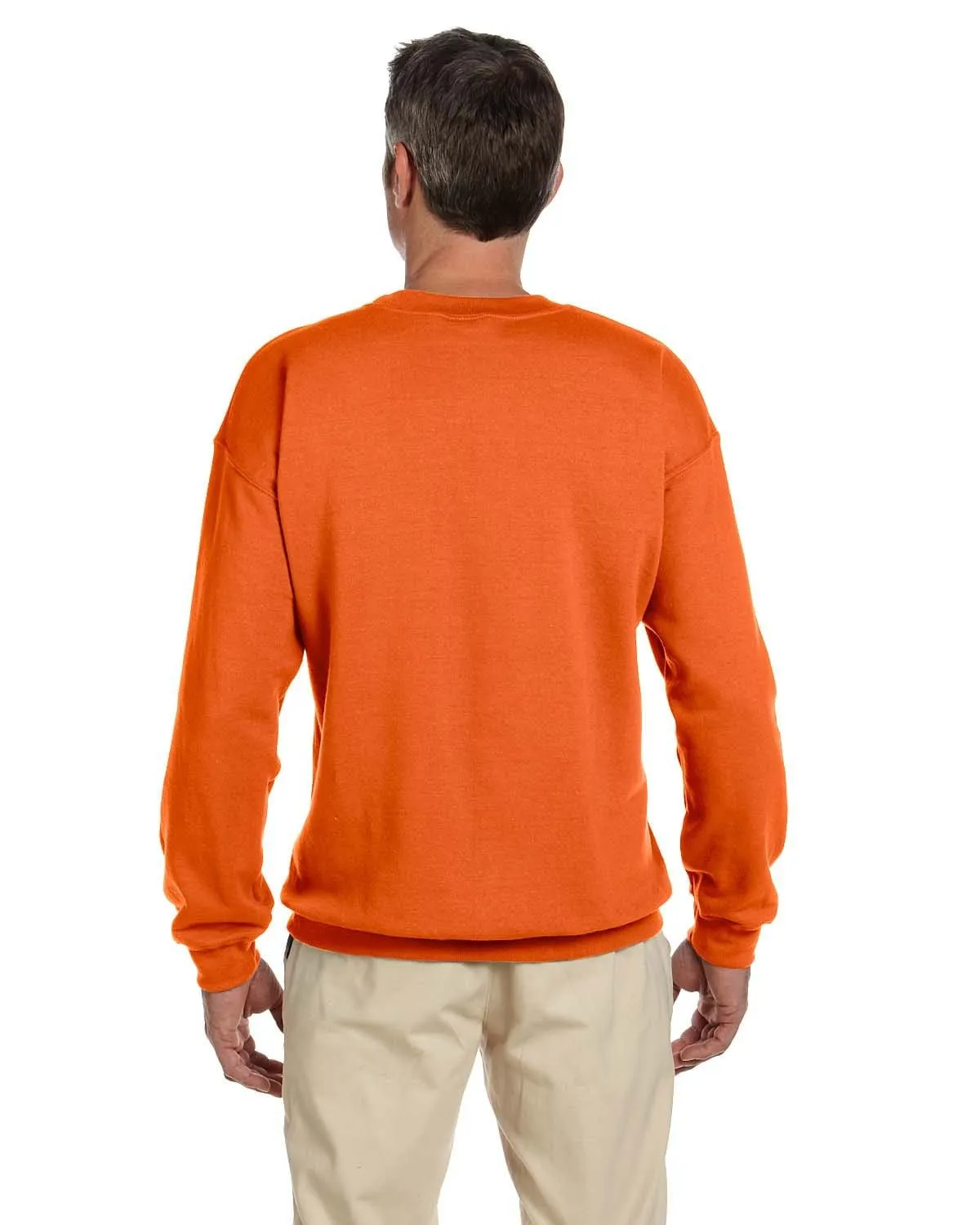 Gildan Lightweight 50/50 Crewneck Sweatshirt | Orange