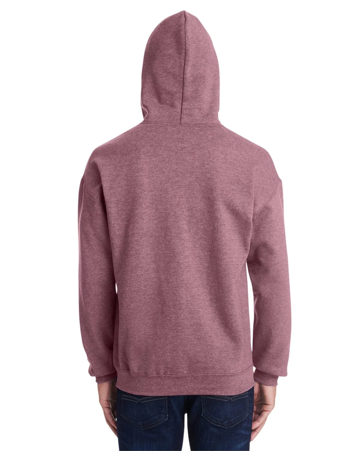Gildan Lightweight 50/50 Hoodie Sweatshirt | Ht Sp Drk Maroon
