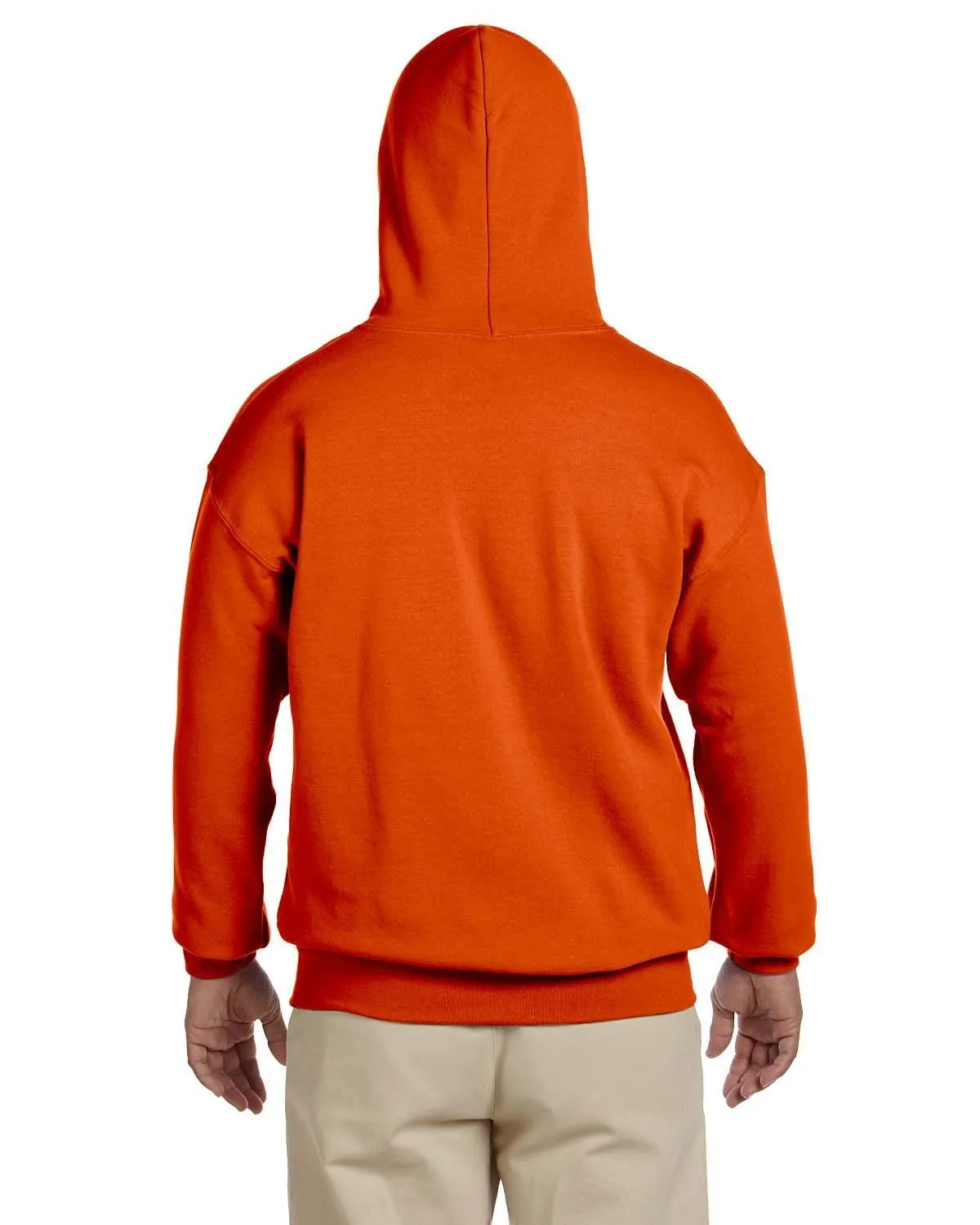 Gildan Lightweight 50/50 Hoodie Sweatshirt | Orange