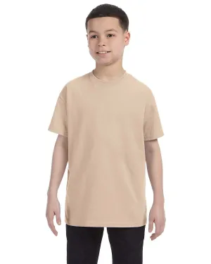 Gildan Youth Lightweight 100% Cotton T-Shirt | Sand