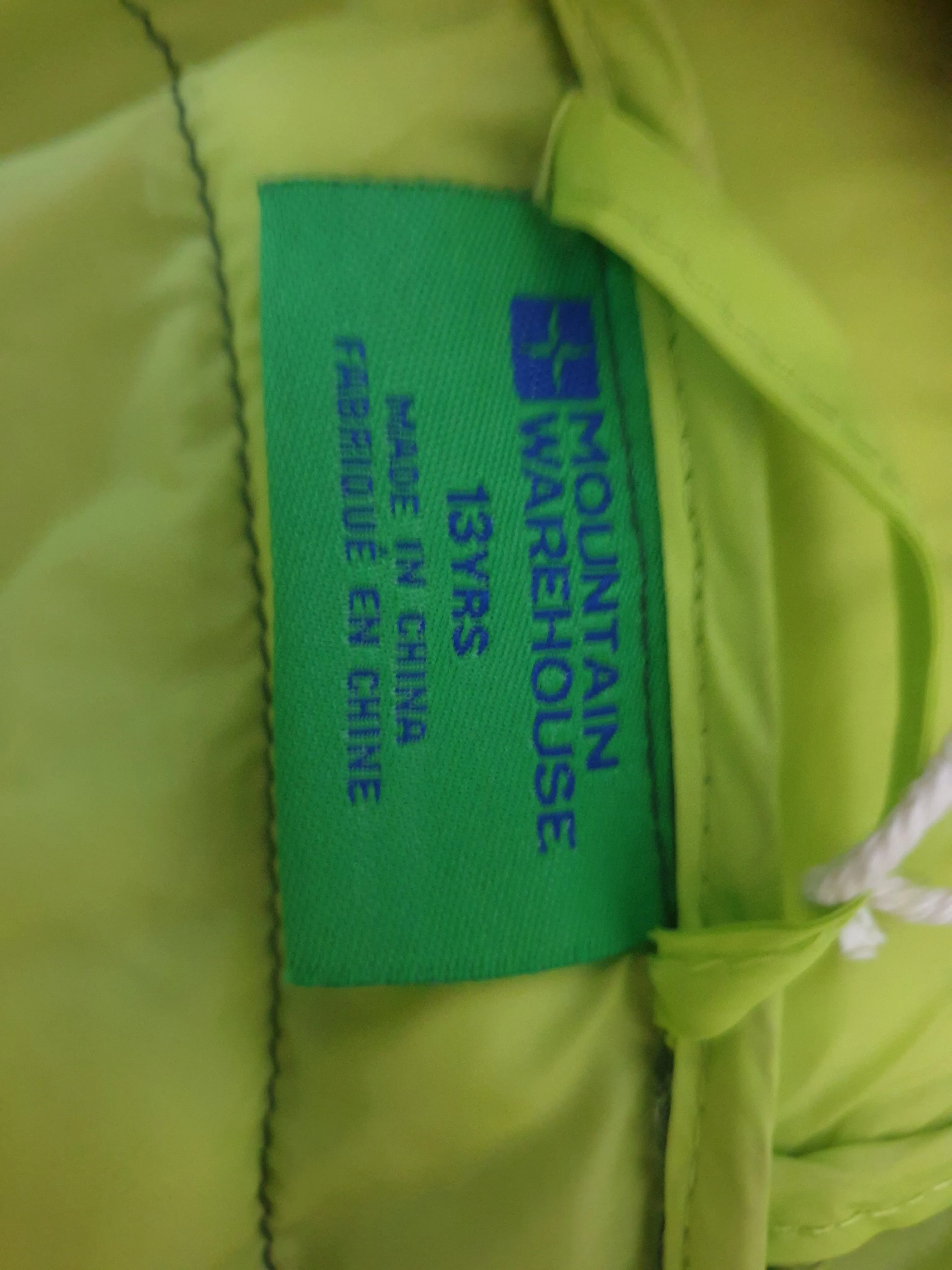 Green Mountain warehouse  showerproof jacket age 13 FREE POSTAGE 🟢
