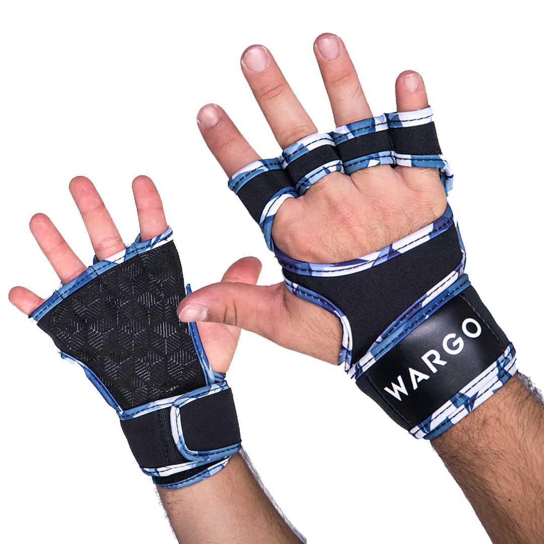GUANTES PARA GYM DE LEVANTAMIENTO - VERDE MILITAR