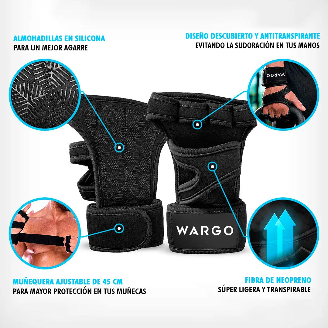 GUANTES PARA GYM DE LEVANTAMIENTO - VERDE MILITAR
